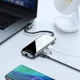 Baseus USB 3.0 / USB-C PD / HDMI 4K / RJ45 LAN Hub 60W Laptop/MacBook afbeelding 2