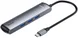Baseus USB 3.0 / USB-C PD 87W / HDMI 4K / RJ45 LAN Laptop/Macbook Hub afbeelding 1