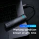 Baseus USB 3.0 / USB-C PD 87W / HDMI 4K / RJ45 LAN Laptop/Macbook Hub afbeelding 12