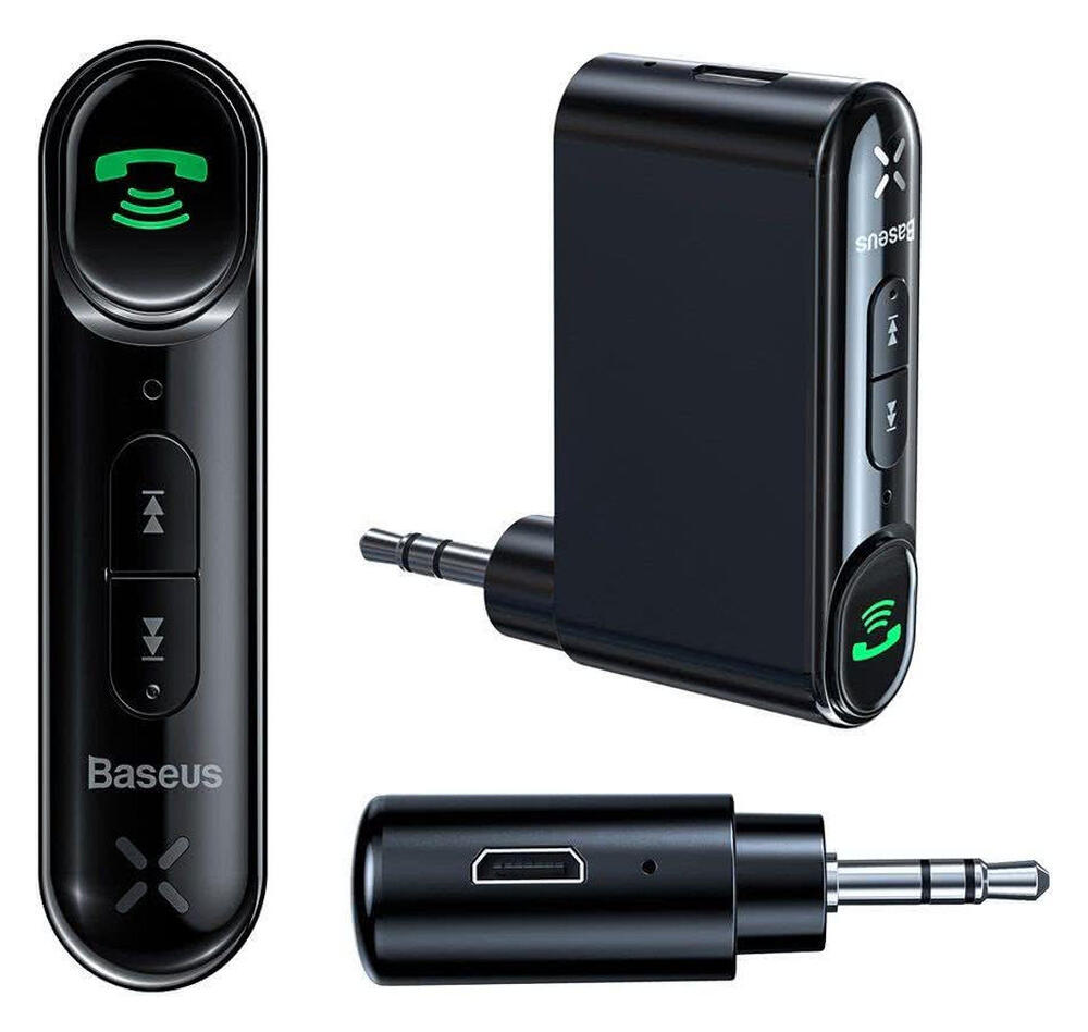 Baseus Draadloze Bluetooth Audio Ontvanger met 3.5mm Jack AUX Adapter afbeelding 4