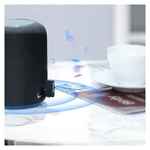 Baseus Draadloze Bluetooth Audio Ontvanger met 3.5mm Jack AUX Adapter afbeelding 13