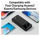 Baseus Bipow 20.000 mAh USB-C Powerbank Reisformaat Met Display Zwart afbeelding 7