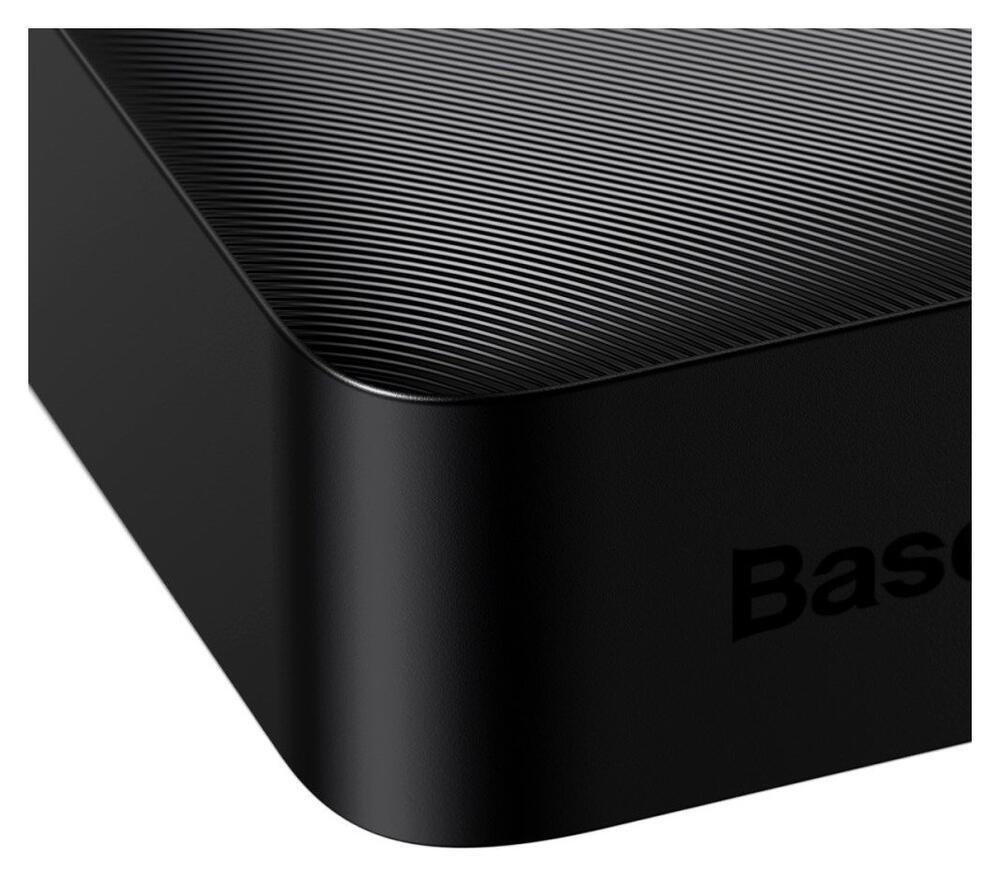 Baseus Bipow 20.000 mAh USB-C Powerbank Reisformaat Met Display Zwart afbeelding 14