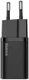 Baseus Super-Si Snellader Quick Charge 25W + USB-C Kabel 1M Zwart afbeelding 3
