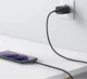 Baseus Super-Si Snellader Quick Charge 25W + USB-C Kabel 1M Zwart afbeelding 9