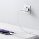 Baseus Super-Si Snellader Quick Charge 25W + USB-C Kabel 1M Wit afbeelding 9