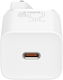Baseus Super-Si Snellader Quick Charge 25W + USB-C Kabel 1M Wit afbeelding 5