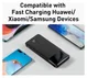 Baseus Bipow 10.000 mAh Powerbank Reisformaat Met Display Zwart 15W afbeelding 7