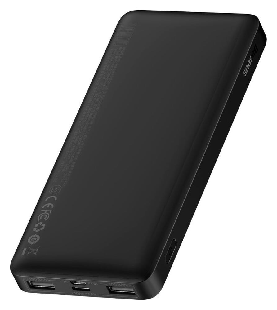 Baseus Bipow 10.000 mAh Powerbank Reisformaat Met Display Zwart 15W afbeelding 12