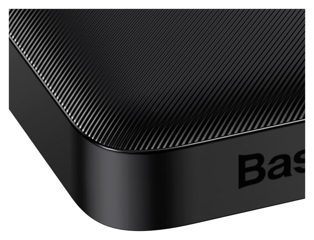 Baseus Bipow 10.000 mAh Powerbank Reisformaat Met Display Zwart 15W afbeelding 13
