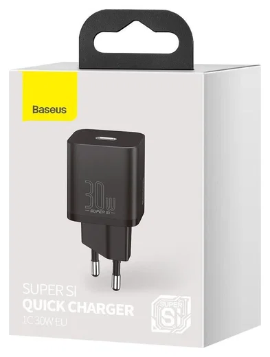 Baseus Super-Si Quick Charger USB-C Snellader 30W Power Delivery Zwart afbeelding 10
