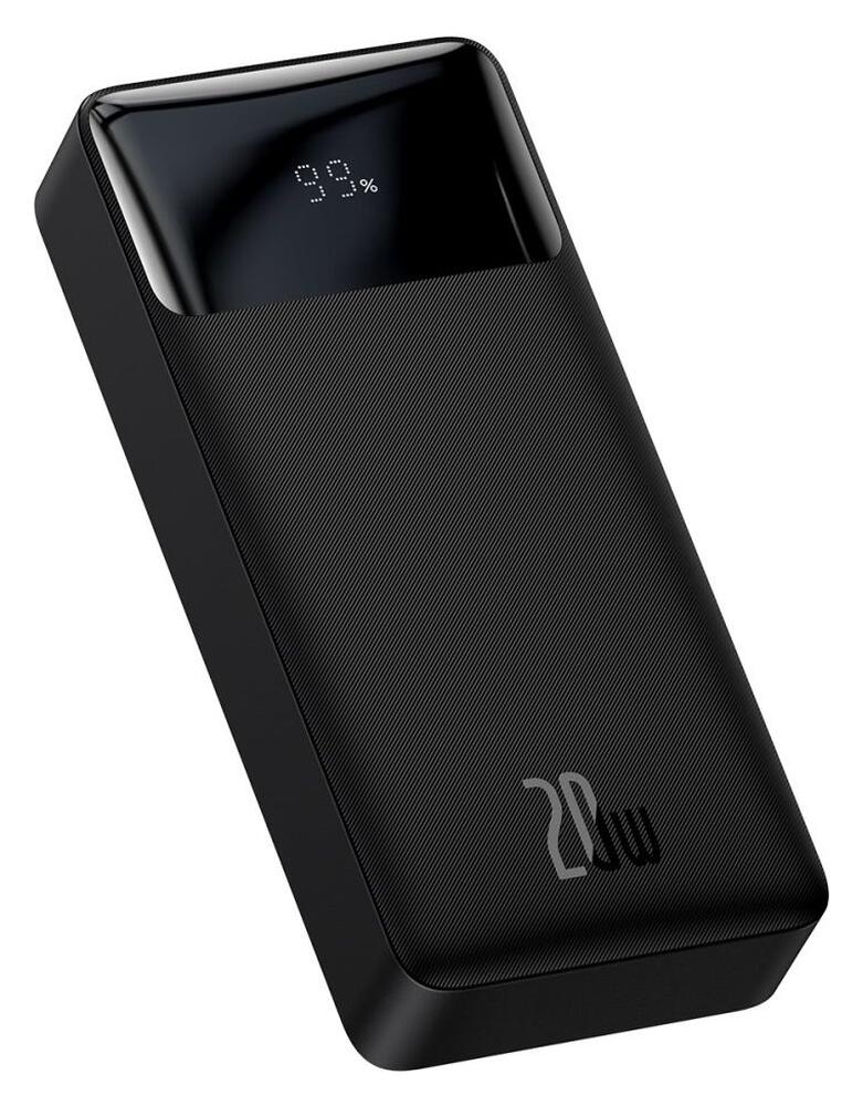 Baseus Bipow 20.000 mAh Powerbank Fast Charge PD met Display Zwart afbeelding 1