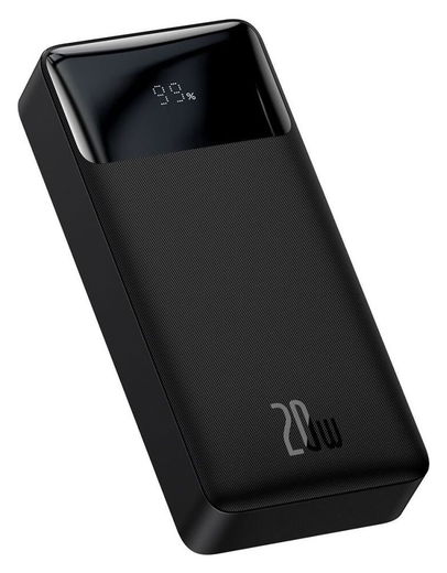 Baseus Bipow 20.000 mAh Powerbank Fast Charge PD met Display Zwart afbeelding 1
