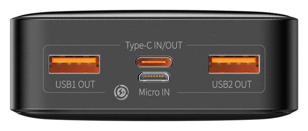 Baseus Bipow 20.000 mAh Powerbank Fast Charge PD met Display Zwart afbeelding 2
