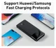 Baseus Bipow 10.000 mAh Powerbank Compact met PD Fast Charge Zwart 20W afbeelding 8