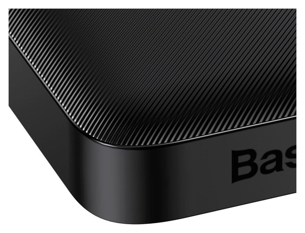 Baseus Bipow 10.000 mAh Powerbank Compact met PD Fast Charge Zwart 20W afbeelding 14