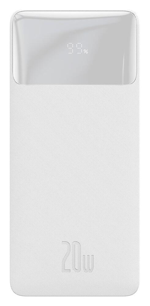 Baseus Bipow 10.000 mAh Powerbank Compact Met PD Fast Charge Wit 20W afbeelding 11