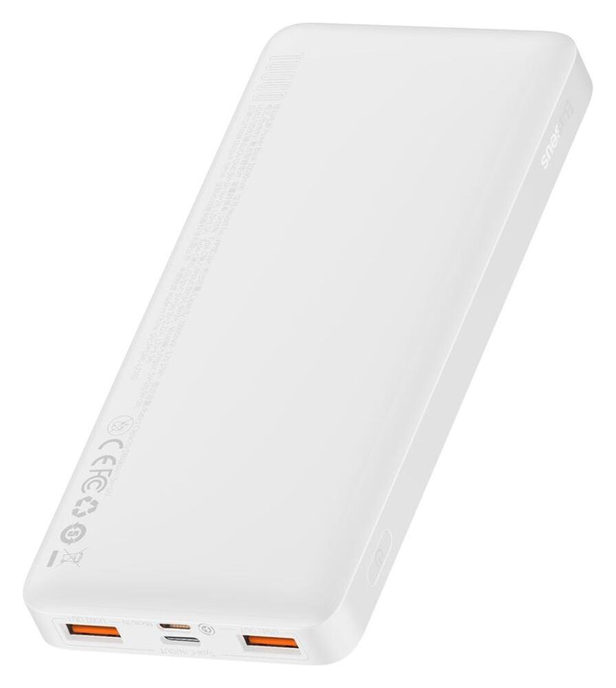 Baseus Bipow 10.000 mAh Powerbank Compact Met PD Fast Charge Wit 20W afbeelding 13