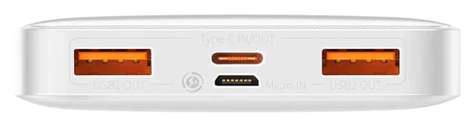 Baseus Bipow 10.000 mAh Powerbank Compact Met PD Fast Charge Wit 20W afbeelding 2
