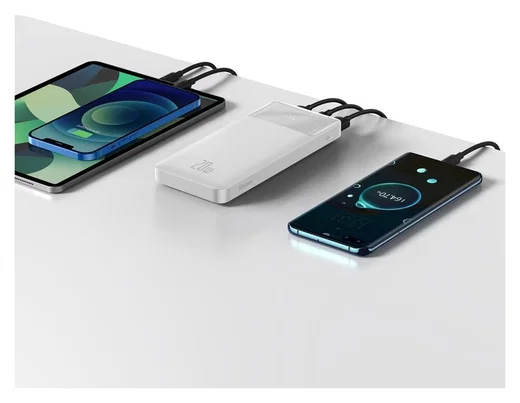 Baseus Bipow 10.000 mAh Powerbank Compact Met PD Fast Charge Wit 20W afbeelding 12