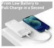 Baseus Bipow 10.000 mAh Powerbank Compact Met PD Fast Charge Wit 20W afbeelding 7