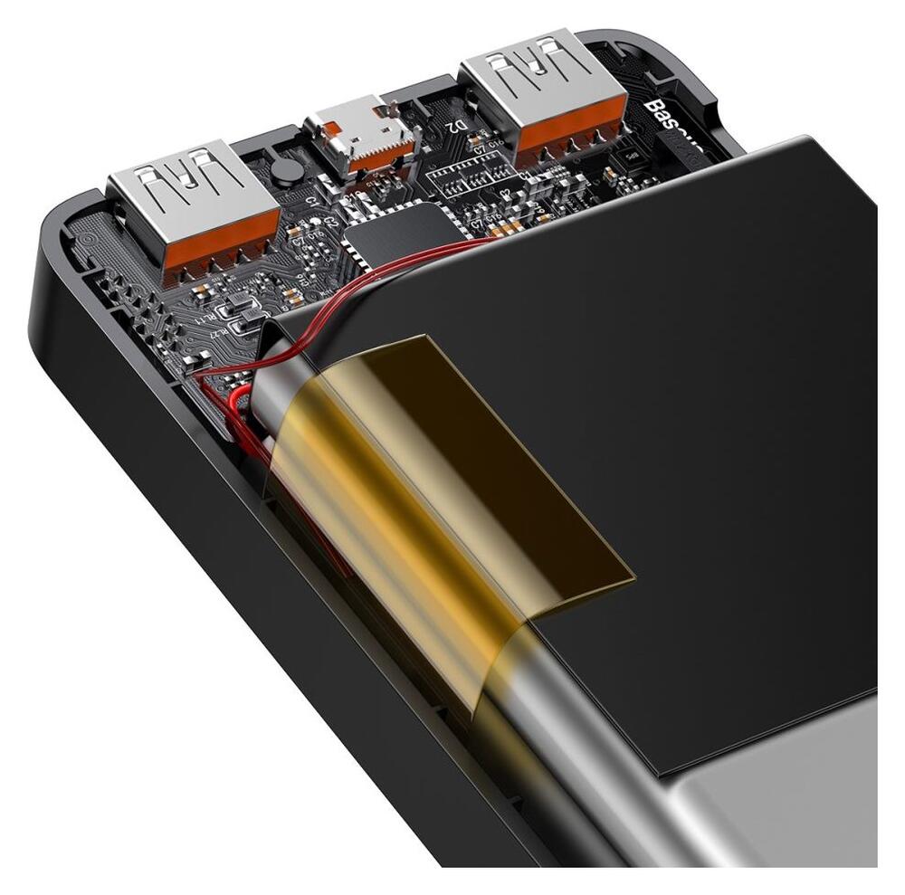 Baseus Bipow 30.000 mAh Powerbank Hoge Capaciteit Snel Laden Zwart 20W afbeelding 15