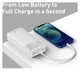 Baseus Bipow 30.000 mAh Powerbank Hoge Capaciteit Snel Laden Wit 20W afbeelding 7