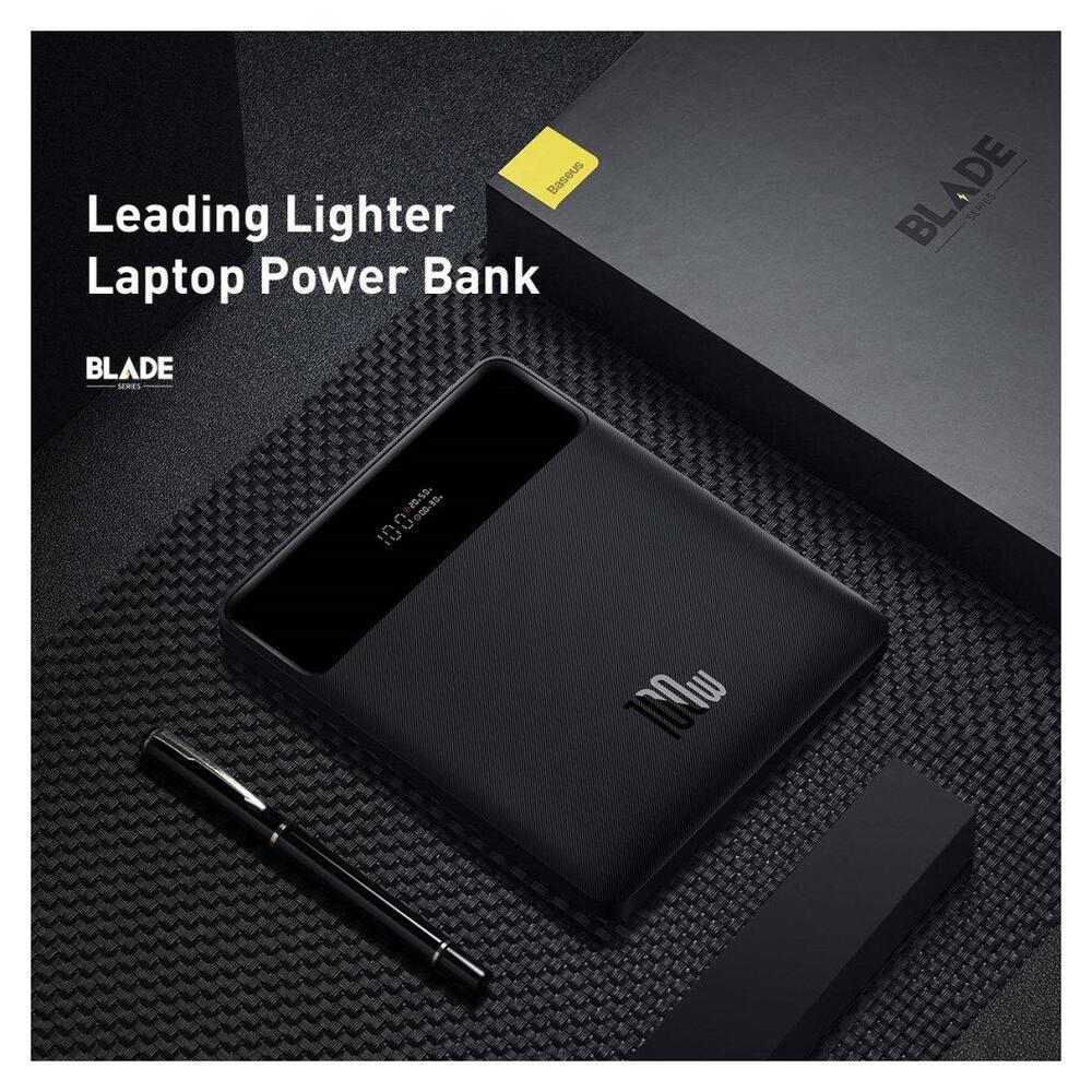Baseus Blade 20.000 mAh Laptop/MacBook Powerbank 100W Zwart afbeelding 9