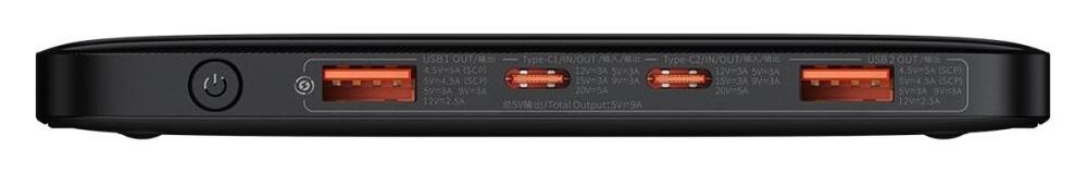 Baseus Blade 20.000 mAh Laptop/MacBook Powerbank 100W Zwart afbeelding 7