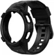Spigen Rugged Armor Pro Samsung Galaxy Watch 4 46MM Case Bandje Zwart afbeelding 2