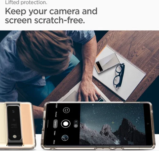 Spigen Ultra Hybrid Google Pixel 6 Pro Hoesje Transparant afbeelding 4