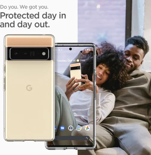 Spigen Ultra Hybrid Google Pixel 6 Pro Hoesje Transparant afbeelding 5
