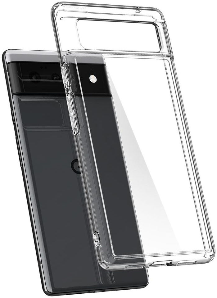 Spigen Ultra Hybrid Google Pixel 6 Hoesje Back Cover Transparant afbeelding 2