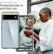 Spigen Ultra Hybrid Google Pixel 6 Hoesje Back Cover Transparant afbeelding 9