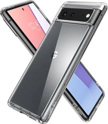 Spigen Ultra Hybrid Google Pixel 6 Hoesje Back Cover Transparant afbeelding 11
