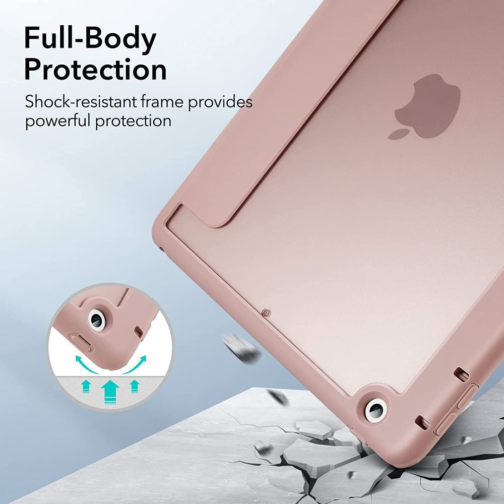 ESR Rebound Hybrid Apple iPad 10.2 (2019/2020/2021) Hoes Roze afbeelding 2