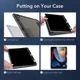 ESR Rebound Hybrid Apple iPad 10.2 (2019/2020/2021) Hoes Zwart afbeelding 8