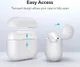 ESR Bounce Apple AirPods 3 Siliconen Hoesje Wit afbeelding 4