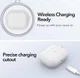 ESR Bounce Apple AirPods 3 Siliconen Hoesje Wit afbeelding 5