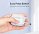 ESR Bounce Apple AirPods 3 Siliconen Hoesje Wit afbeelding 9