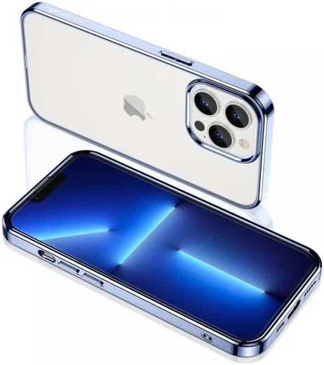 ESR Project Zero Apple iPhone 13 Pro Hoesje Dun TPU Blauw afbeelding 4