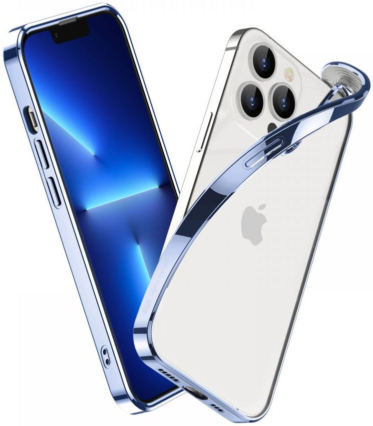 ESR Project Zero Apple iPhone 13 Pro Hoesje Dun TPU Blauw afbeelding 1