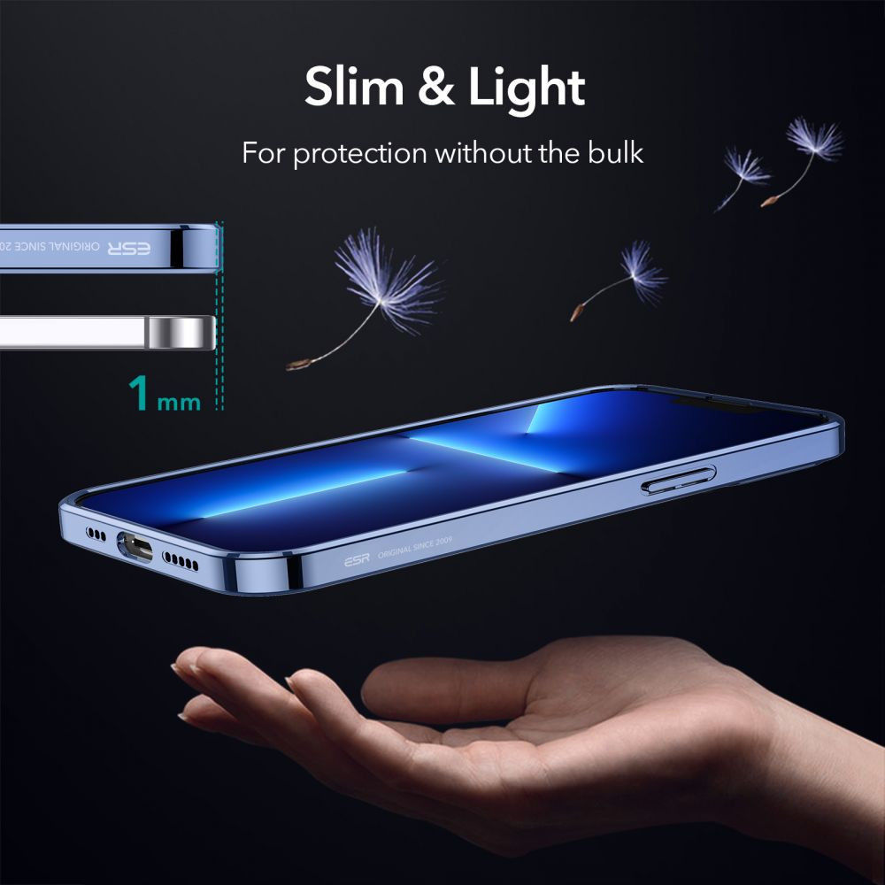 ESR Project Zero Apple iPhone 13 Pro Hoesje Dun TPU Blauw afbeelding 5