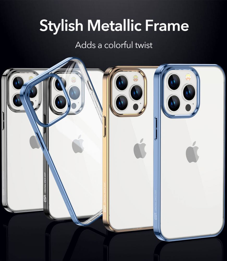 ESR Project Zero Apple iPhone 13 Pro Hoesje Dun TPU Blauw afbeelding 6