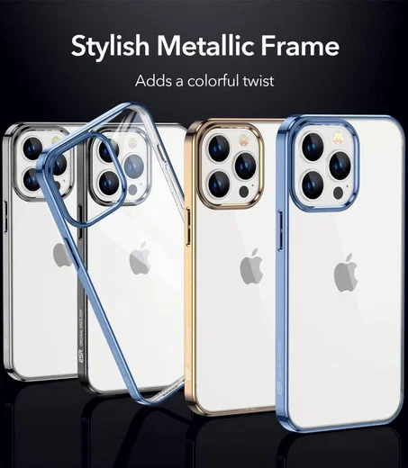 ESR Project Zero Apple iPhone 13 Pro Hoesje Dun TPU Blauw afbeelding 6