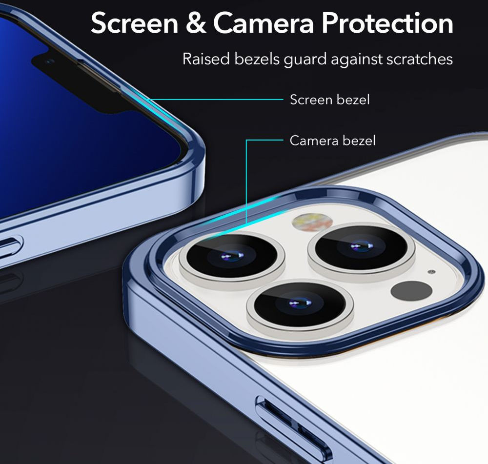 ESR Project Zero Apple iPhone 13 Pro Hoesje Dun TPU Blauw afbeelding 7