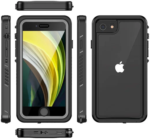 Eiger Avalanche iPhone SE (2020/2022)/8/7 Waterdicht Hoesje Zwart afbeelding 8