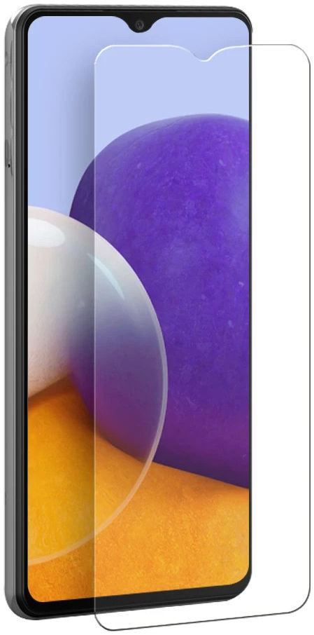 Eiger Samsung Galaxy A22 4G Tempered Glass Case Friendly Plat afbeelding 2