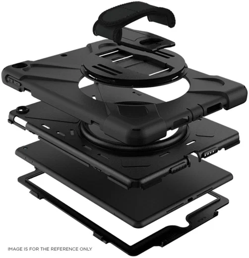 Eiger Peak 500m Samsung Tab Active Pro 10.1 / Active4 Pro Hoes Zwart afbeelding 2