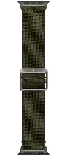 Spigen Fit Lite Apple Watch 41MM / 40MM / 38MM Bandje Nylon Khaki afbeelding 4